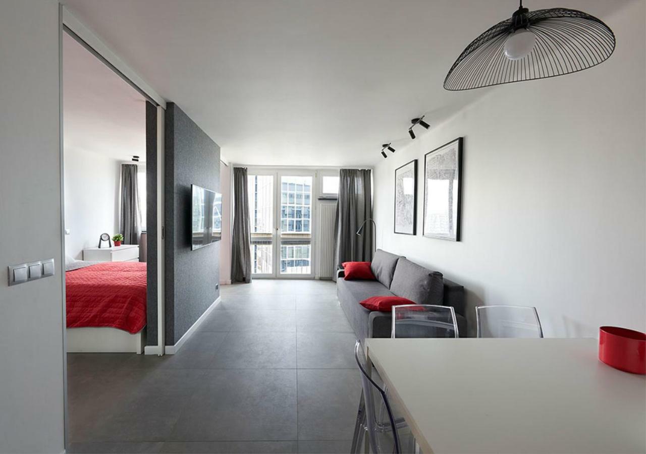 Aroma Apartments Rondo Onz Warschau Exterior foto